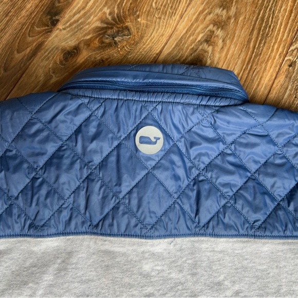 Vineyard Vines Quilted Quarter Snap Shep Pullover sweatshirt sweater Men's S - Picture 9 of 11
